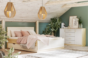 Спальня Оливия с комодом в Камышлове - kamyshlov.magazinmebel.ru | фото