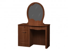 Стол туалетный с зеркалом Ева 10 темный в Камышлове - kamyshlov.magazinmebel.ru | фото - изображение 1
