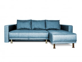 Угловой диван серо-синий с подлокотниками Некст denim в Камышлове - kamyshlov.magazinmebel.ru | фото